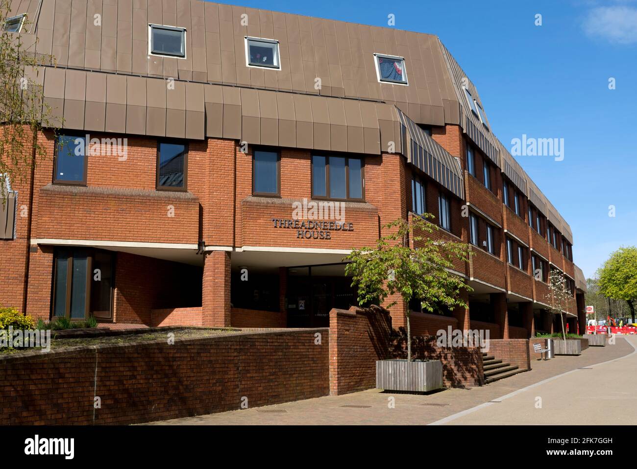 Threadneedle House apartments building, Redditch, Worcestershire