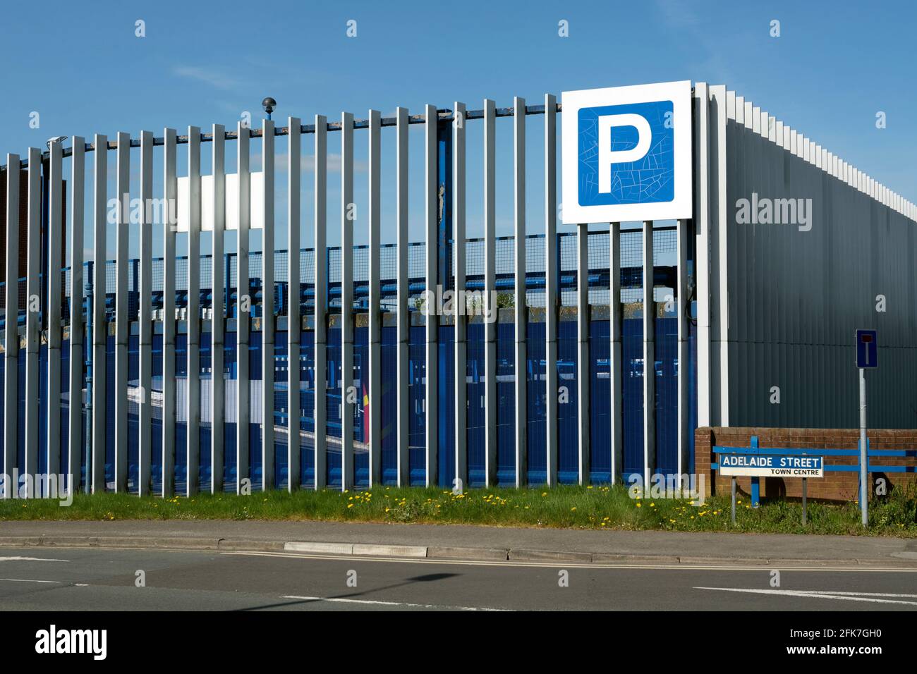 Kingfisher Centre car park 7, Redditch, Worcestershire, England, UK