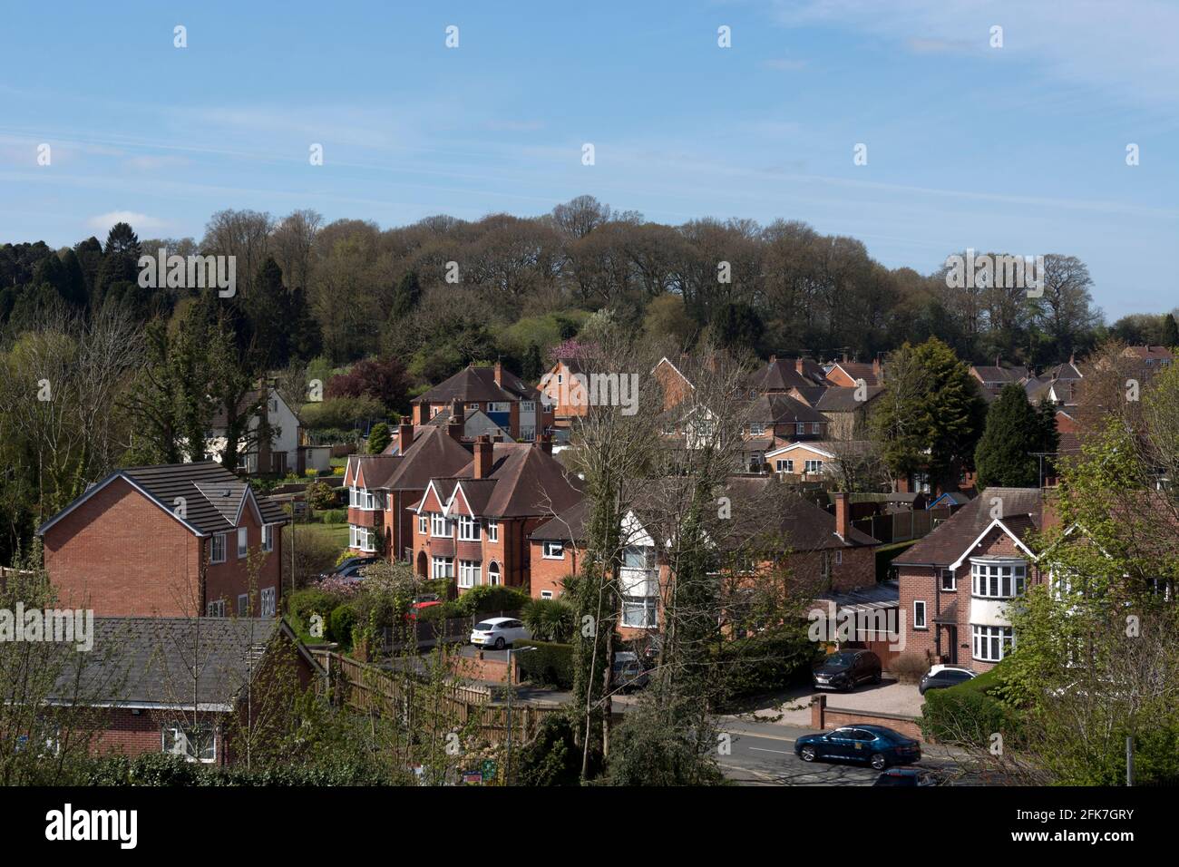 Aerial uk housing hires stock photography and images Alamy