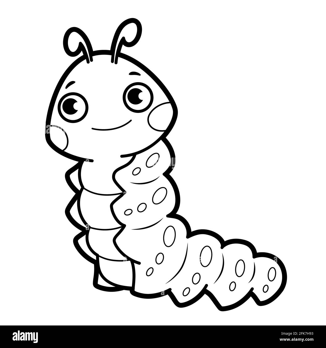 caterpillar coloring pages for preschool