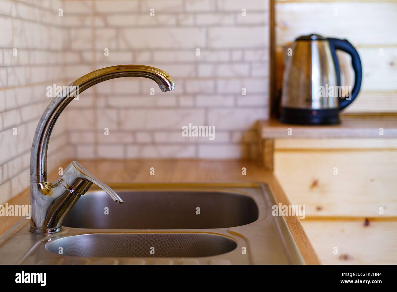Kitchen sink detail hi-res stock photography and images - Alamy