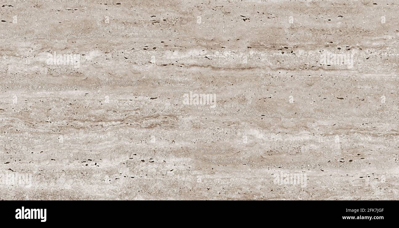 grey travertine marble design with natural texture use for wall tiles and wall paper Stock Photo