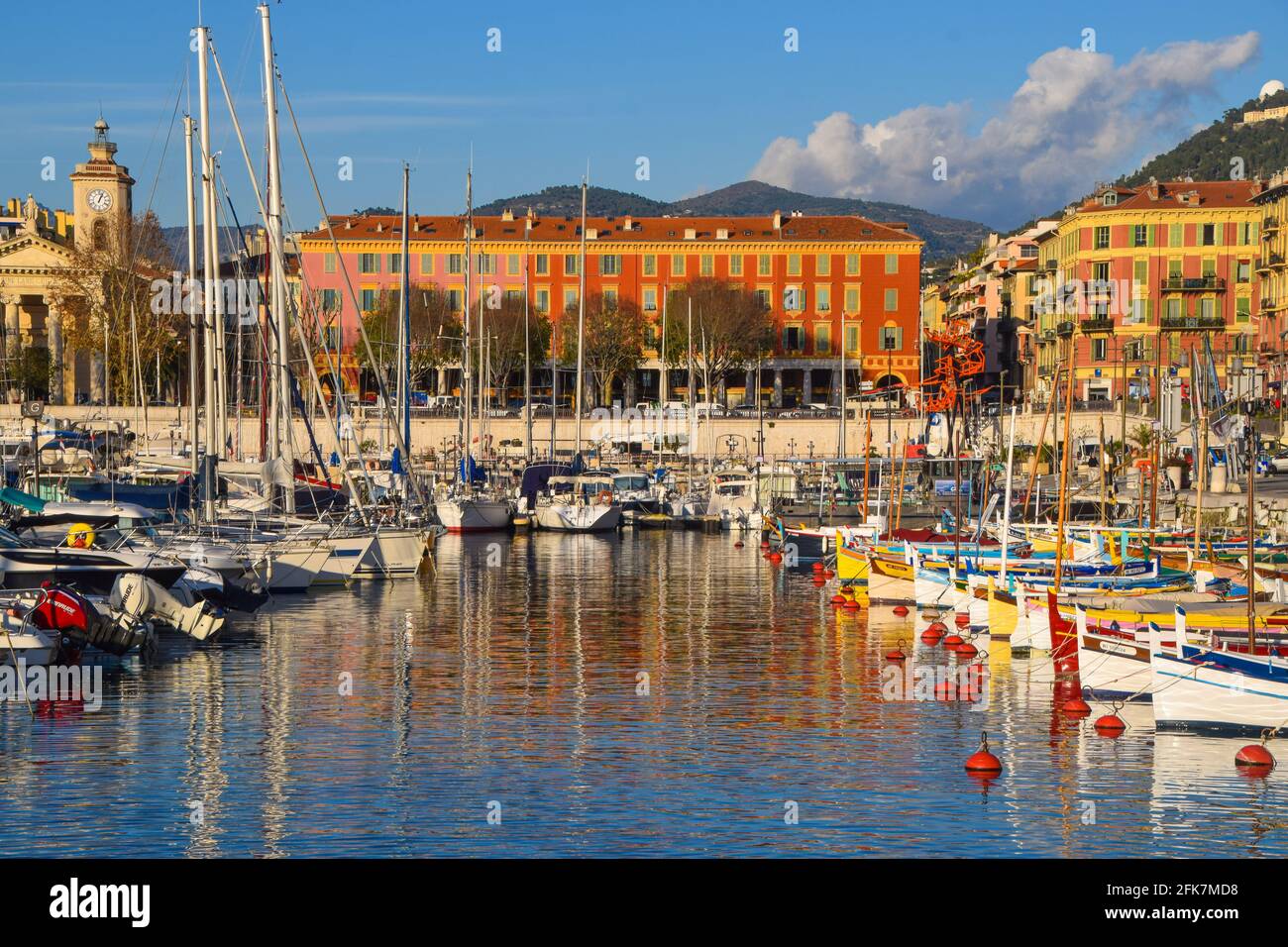 Port Lympia, Nice, South of France Stock Photo - Alamy