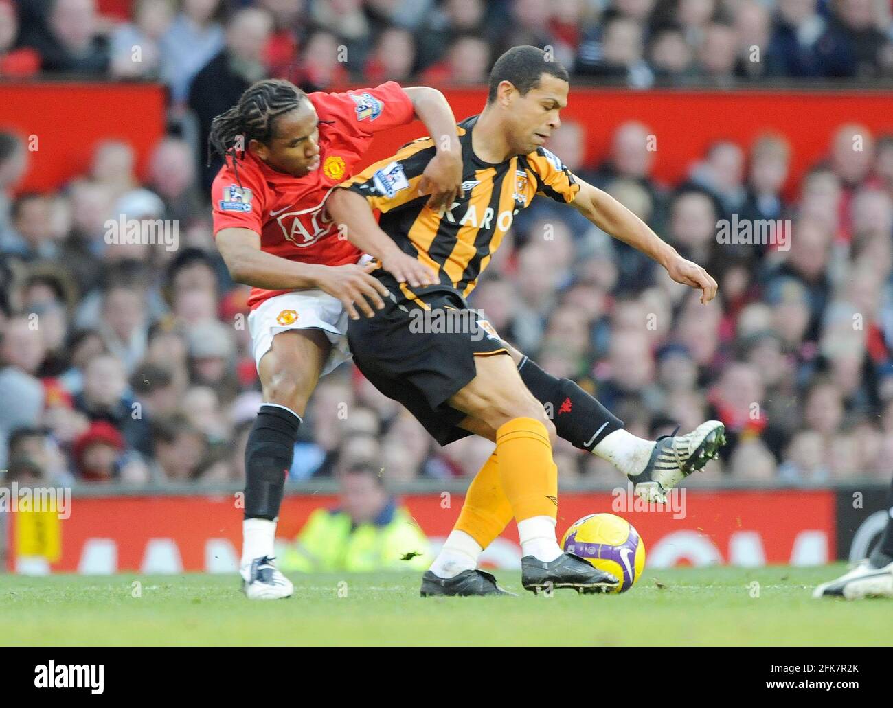 MAN UTD V HULL. 1/11/2008. PICTURE DAVID ASHDOWN Stock Photo