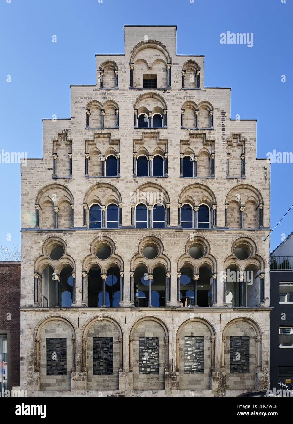 overstolzenhaus, one of the oldest patrician houses from the year 1230 in germany in the old town of cologne Stock Photo