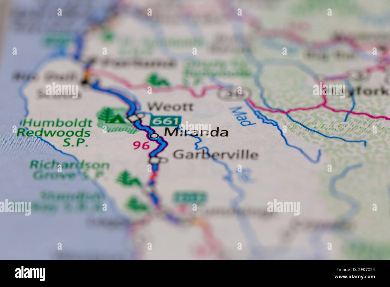 Miranda on a map hires stock photography and images Alamy