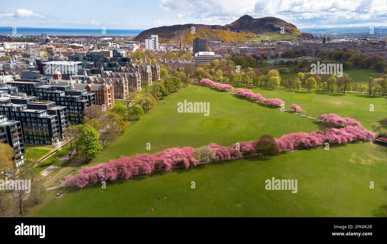The meadows edinburgh drone hires stock photography and images Alamy