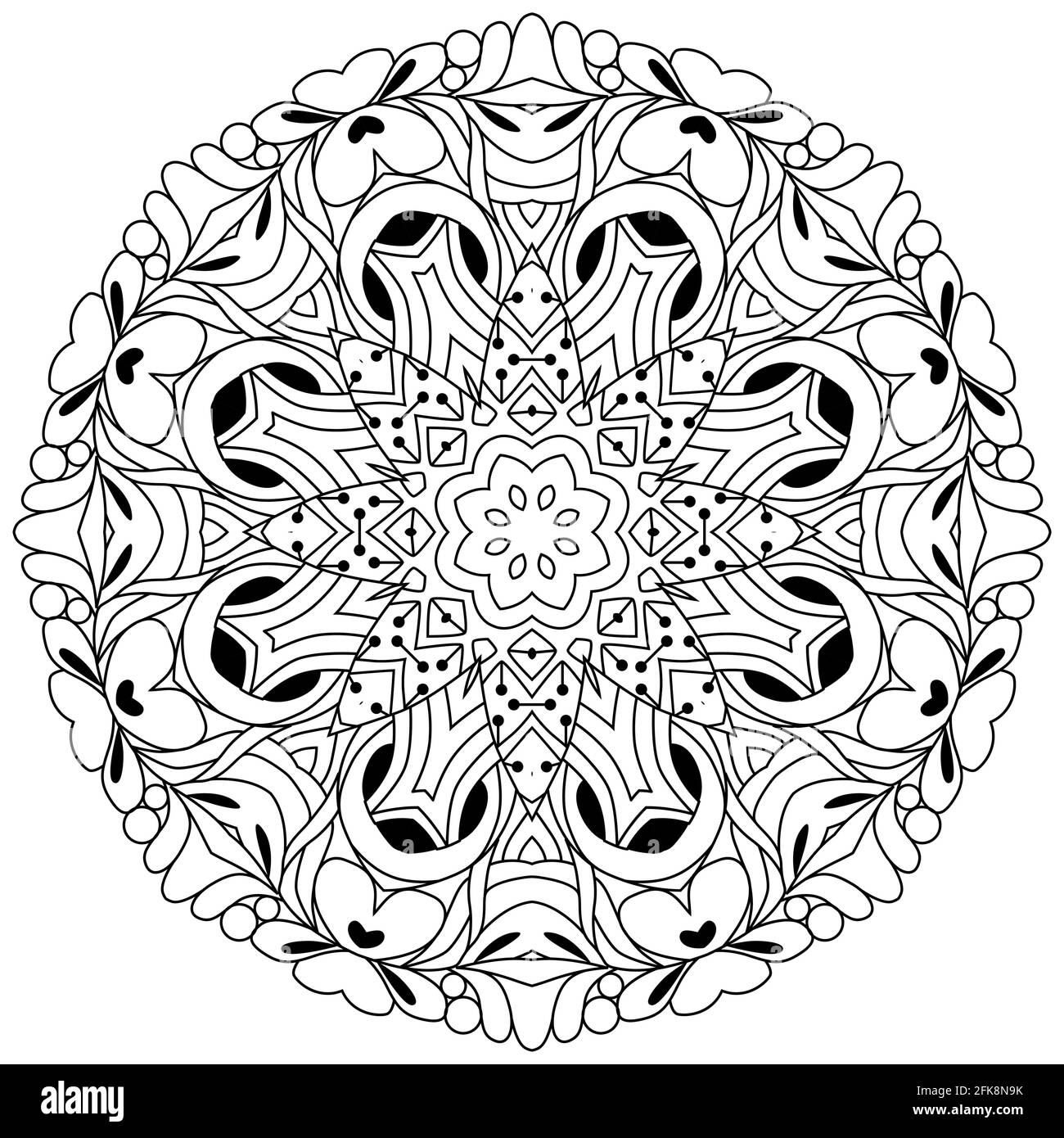 Anti tangle Cut Out Stock Images &amp; Pictures - Alamy