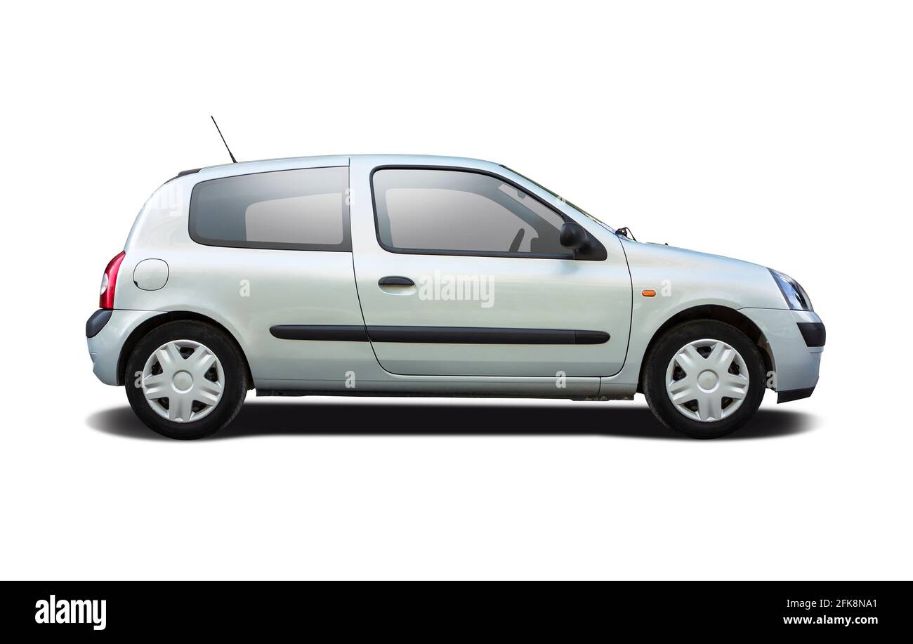 Renault Clio Isolated on White Stock Image - Image of european, french:  64911181