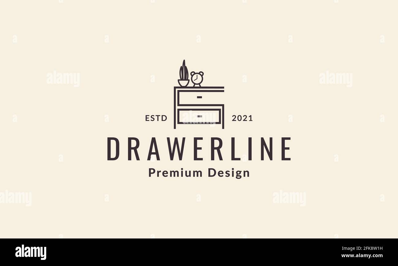 lines interior rack living room logo symbol icon vector graphic design