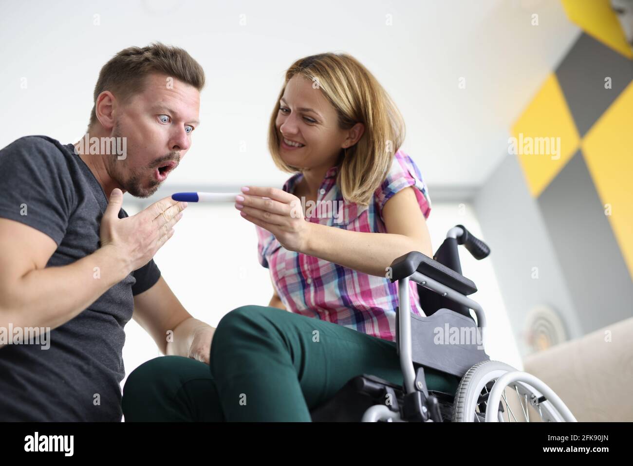 Pregnant woman in wheelchair hi-res stock photography and images - Alamy