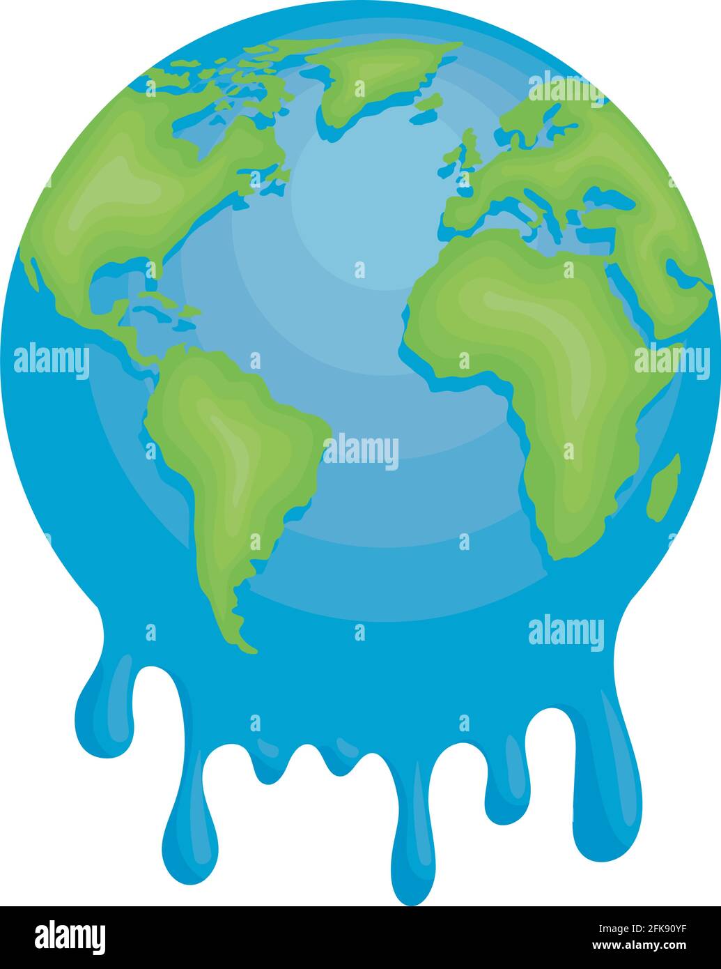 earth melting icon Stock Vector Image & Art - Alamy