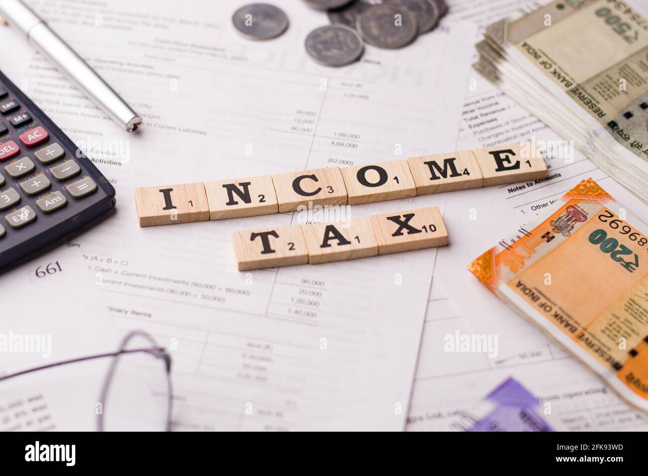 Penny on income tax hi-res stock photography and images - Alamy