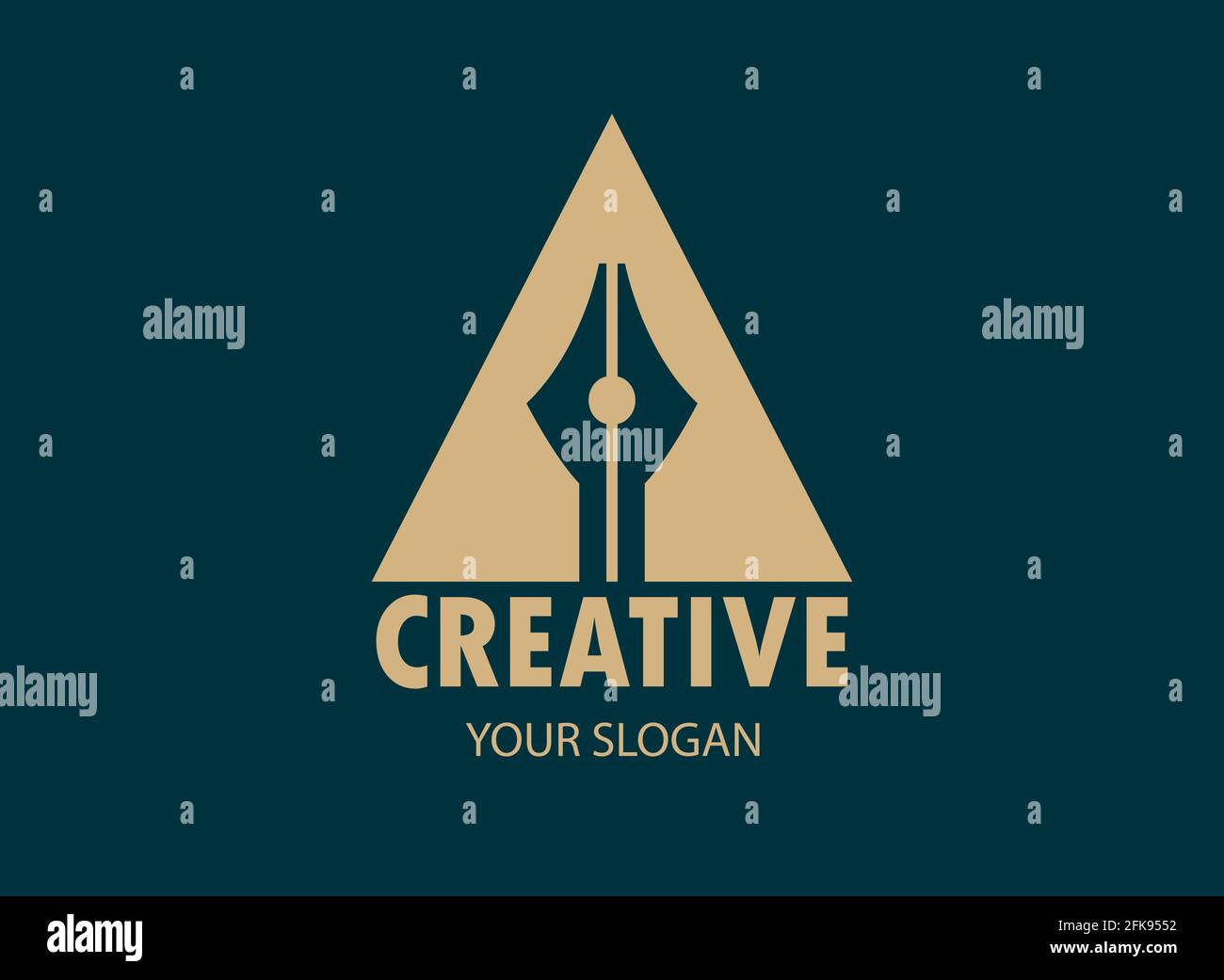 creative logo icons or creative logo template. Stock Vector