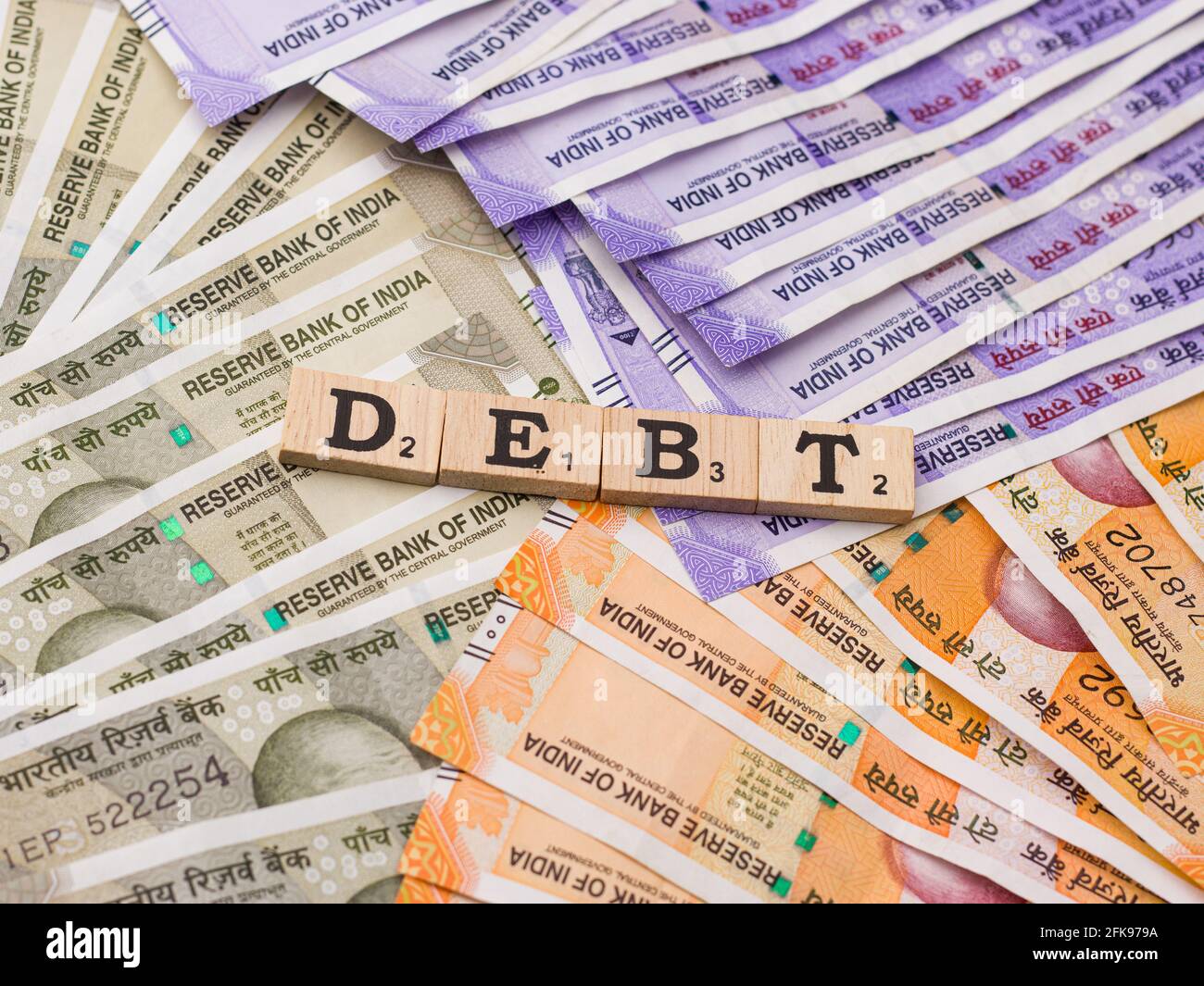 India debt government hi-res stock photography and images - Alamy