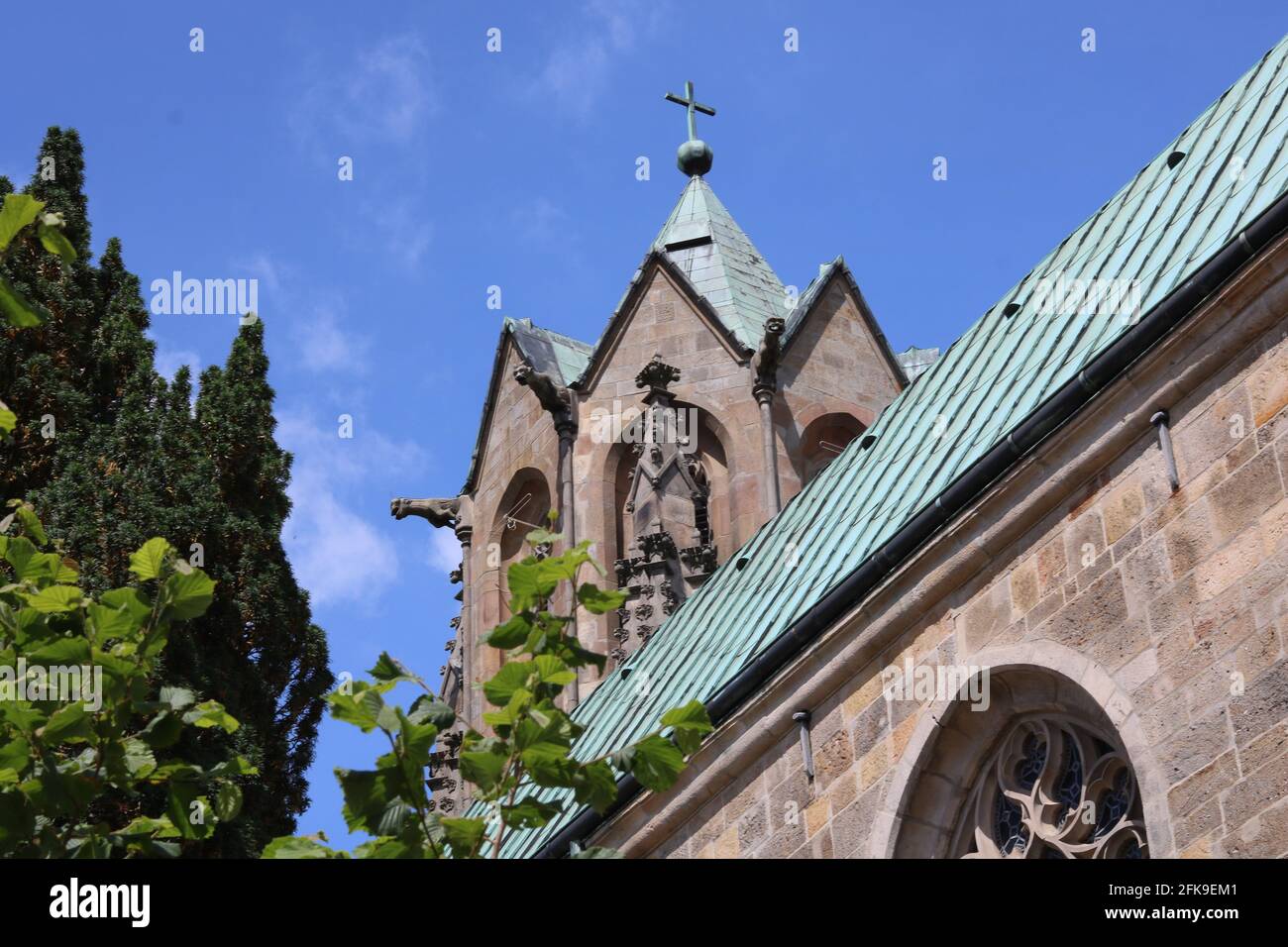 Propstei-Kirche in Meppen, Emsland Stock Photo