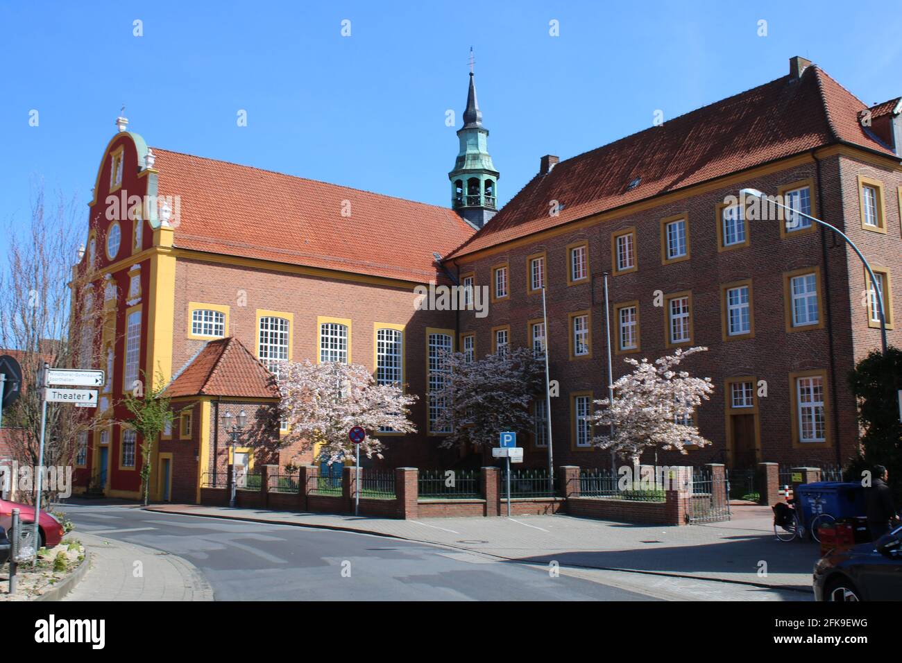 Innenstadt von Meppen, Emsland, Germany Stock Photo