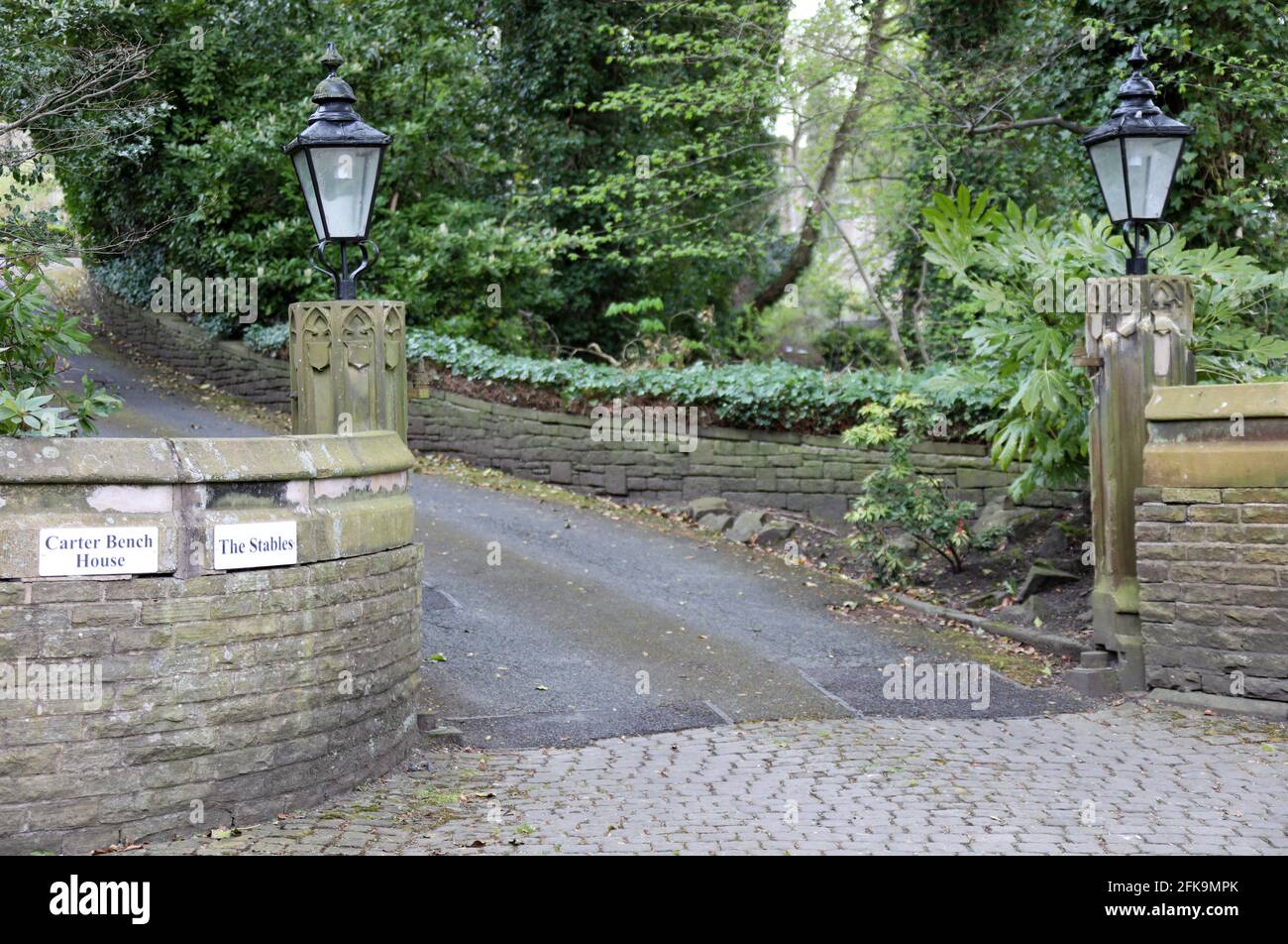 Carter Bench House in Bollington which was the home of a cotton mill