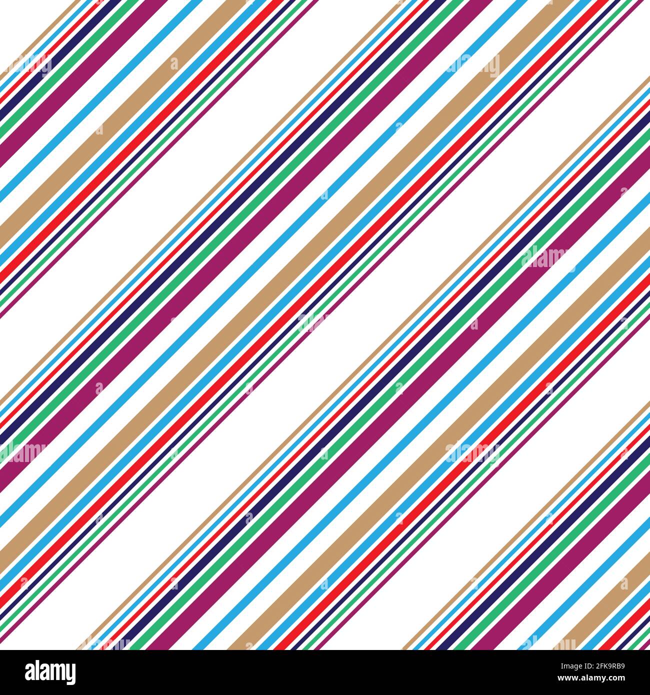 Colourful diagonal striped seamless pattern background suitable for ...