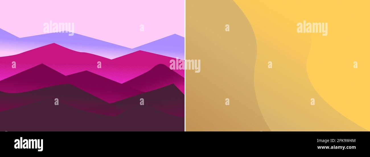 Abstract colore background with relief wavy surfac Stock Vector
