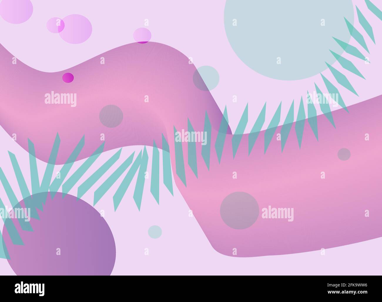 Bright shiny wavy abstract background Vector desig Stock Vector