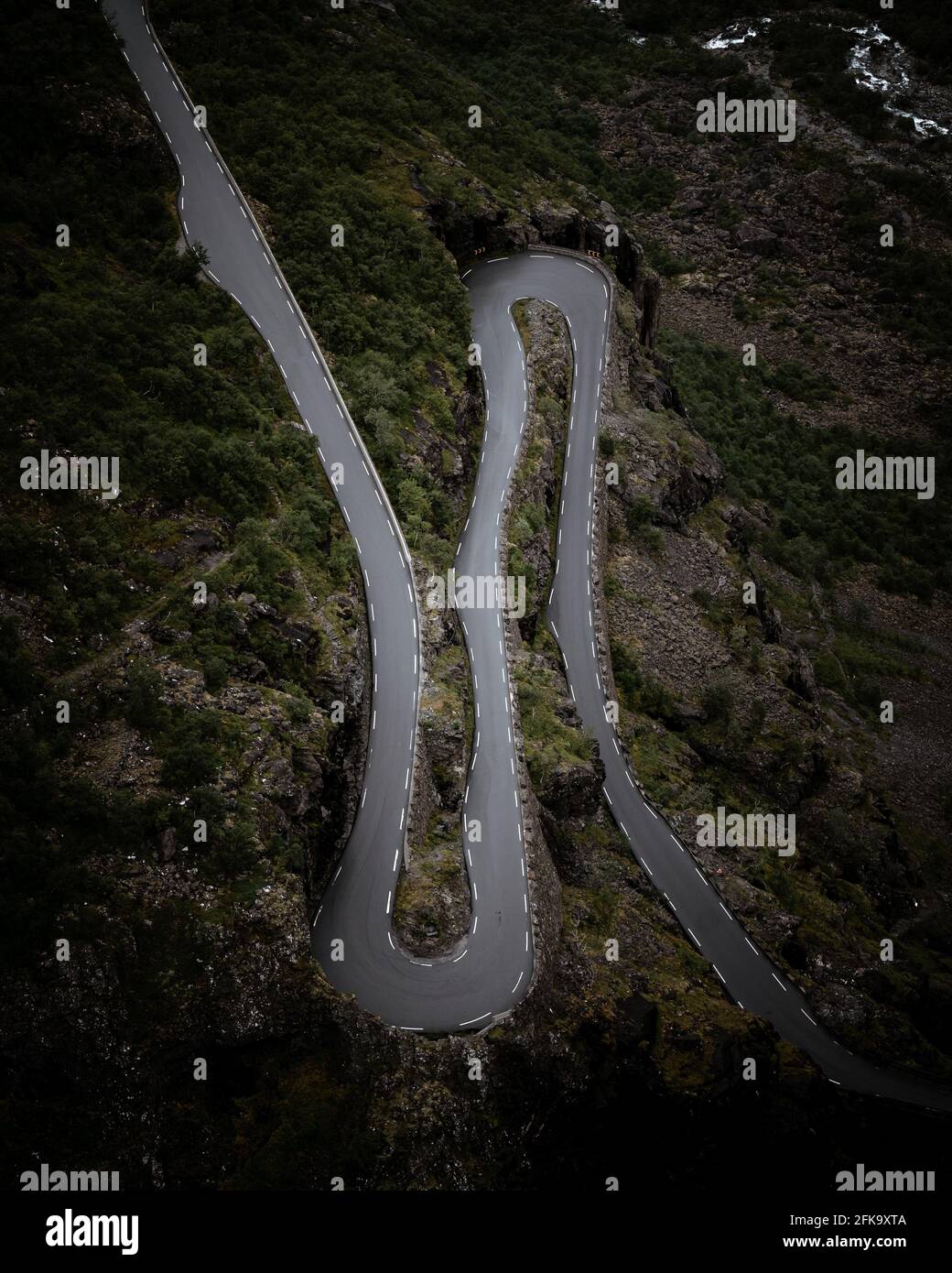 Vertical shot narrow road hi-res stock photography and images - Alamy