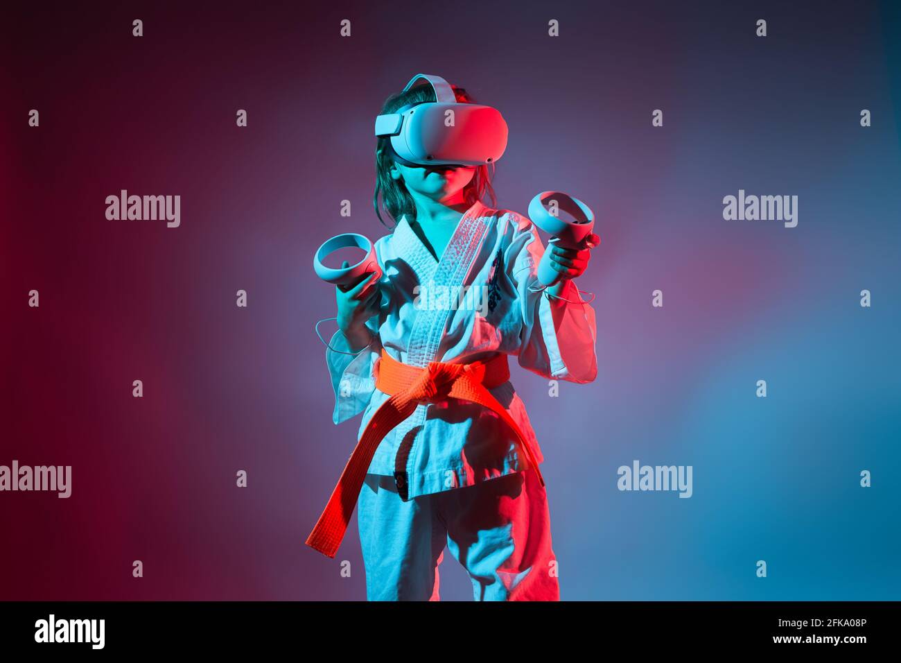 Karate Woman Caucasian High Resolution Stock Photography and Images Alamy