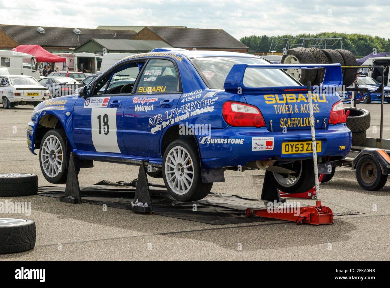 Subaru impreza sti rally car hi-res stock photography and images - Alamy