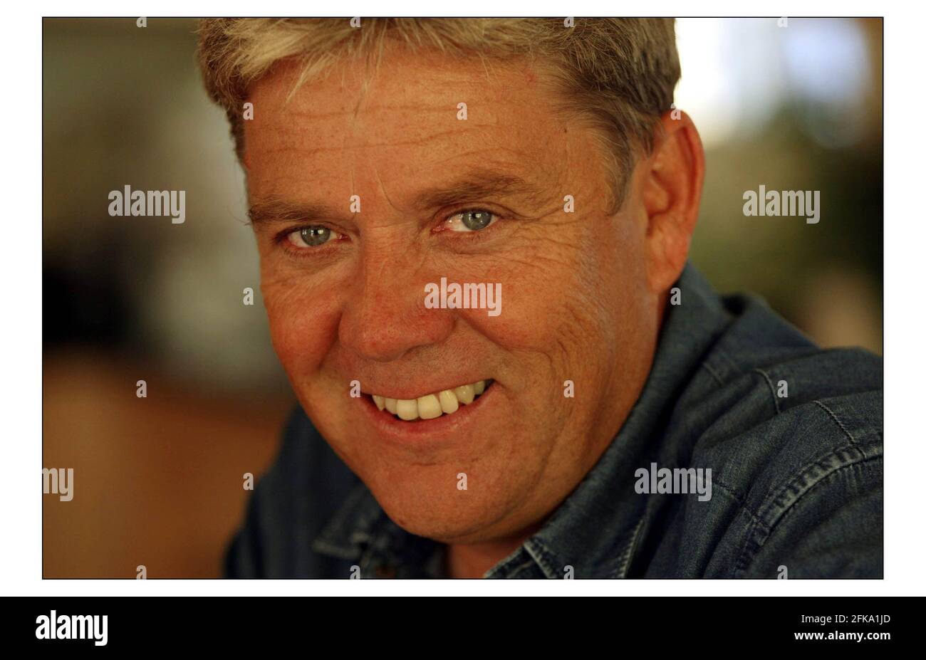 Mike Stock once of Stock, Aitken and Waterman at home.pic David Sandison 9/9/2004 Stock Photo
