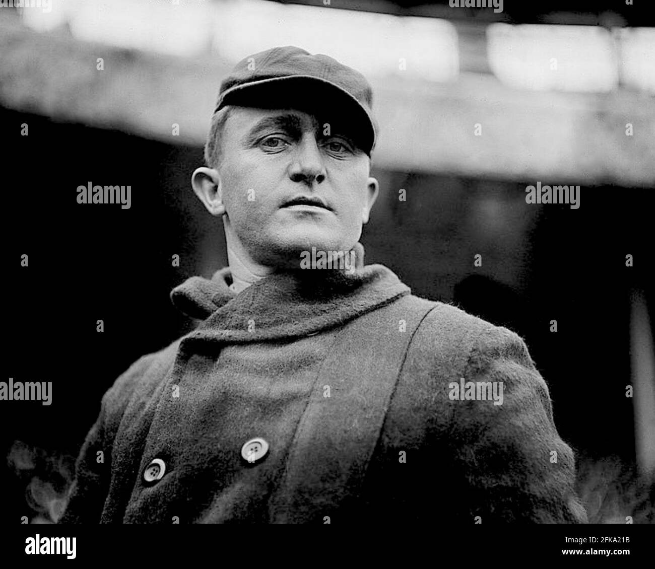 Herbert Hub Perdue, Boston Braves, 1912. Stock Photo