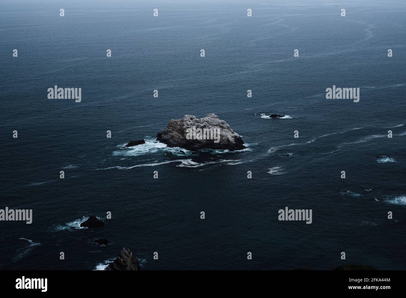 Ocean rocks off coast of Big Sur, California Stock Photo - Alamy