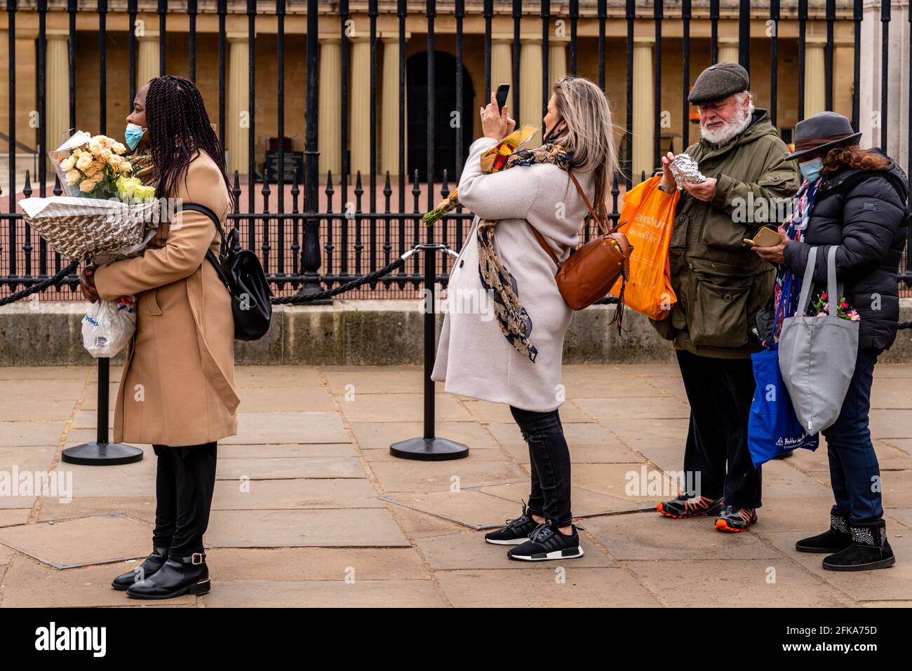 British People Wait To Pay Their Respects To Prince Philip (The Duke Of