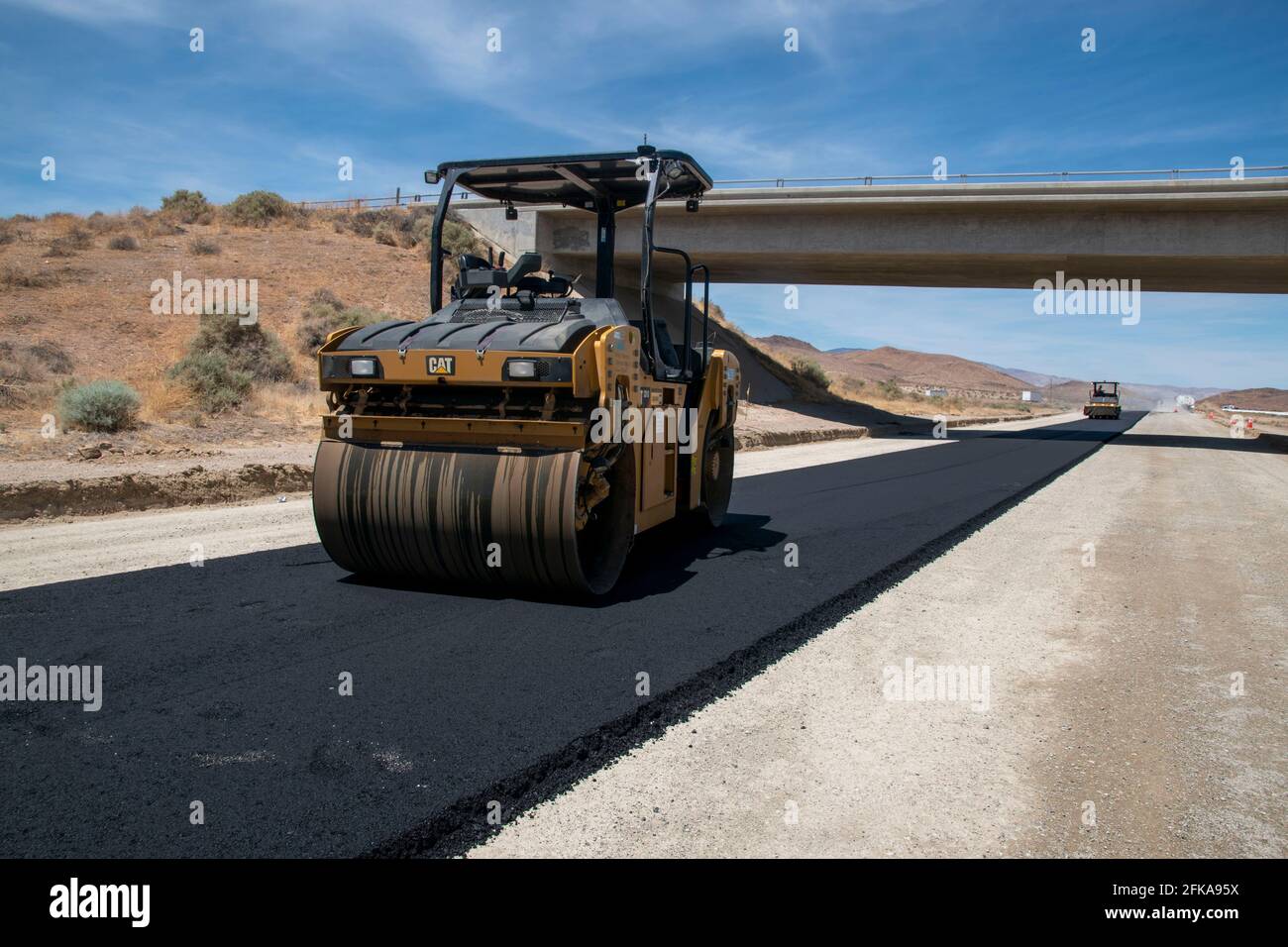 This Highway Near Mojave In Kern County CA USA Is Getting A