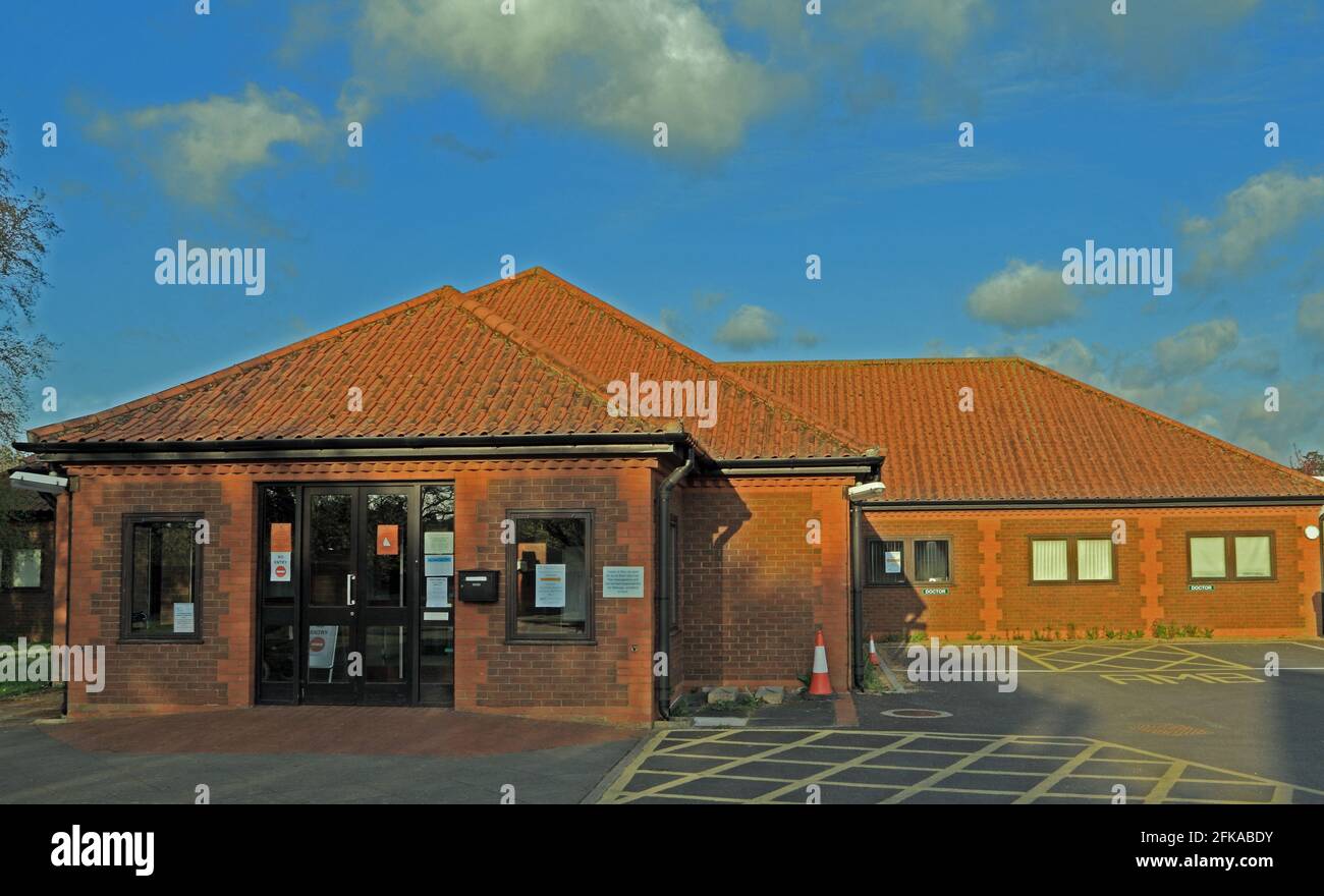 Snettisham Doctors Surgery,  medical, NHS, Norfolk, England Stock Photo