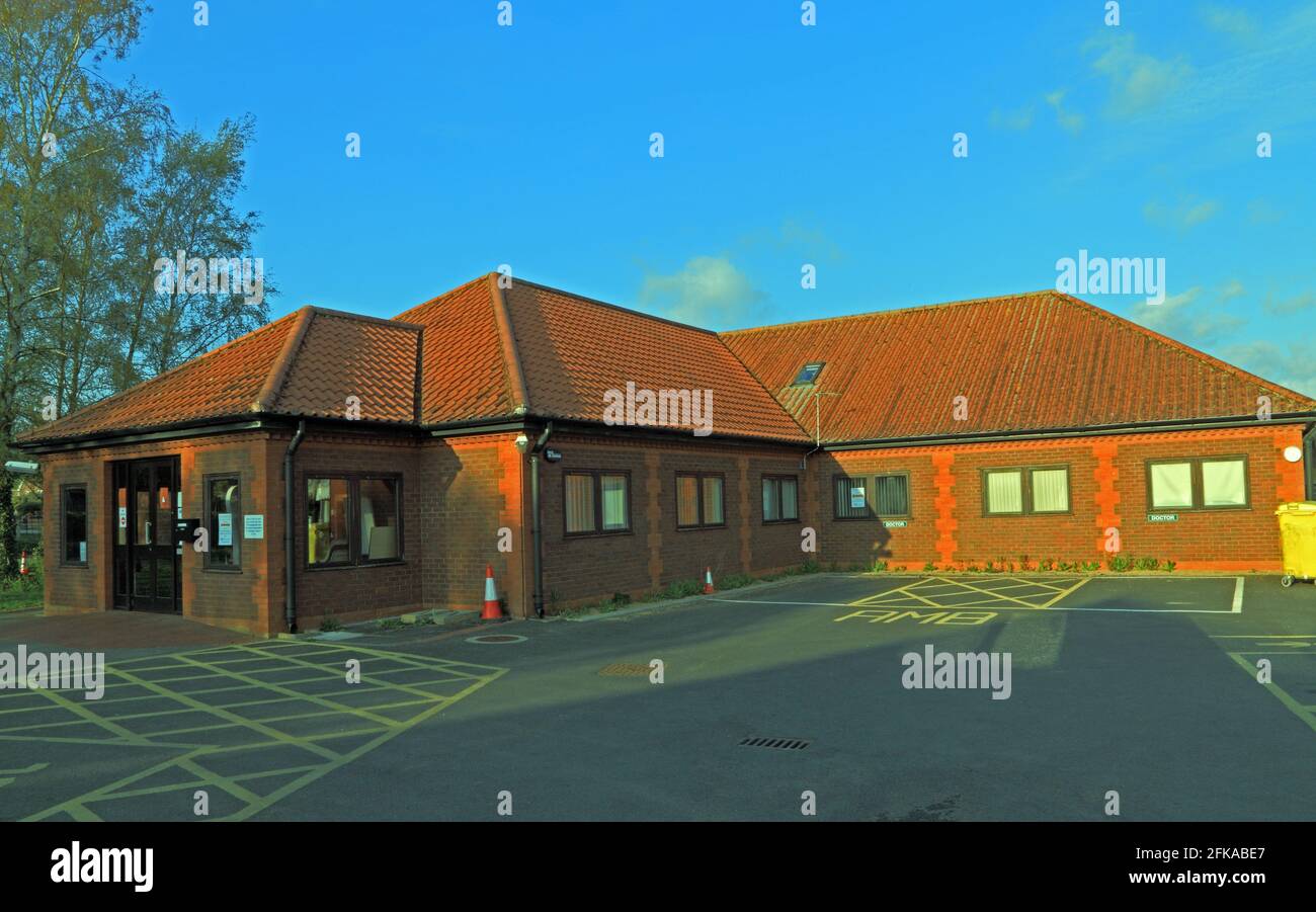 Snettisham Doctors Surgery,  medical, NHS, Norfolk, England Stock Photo
