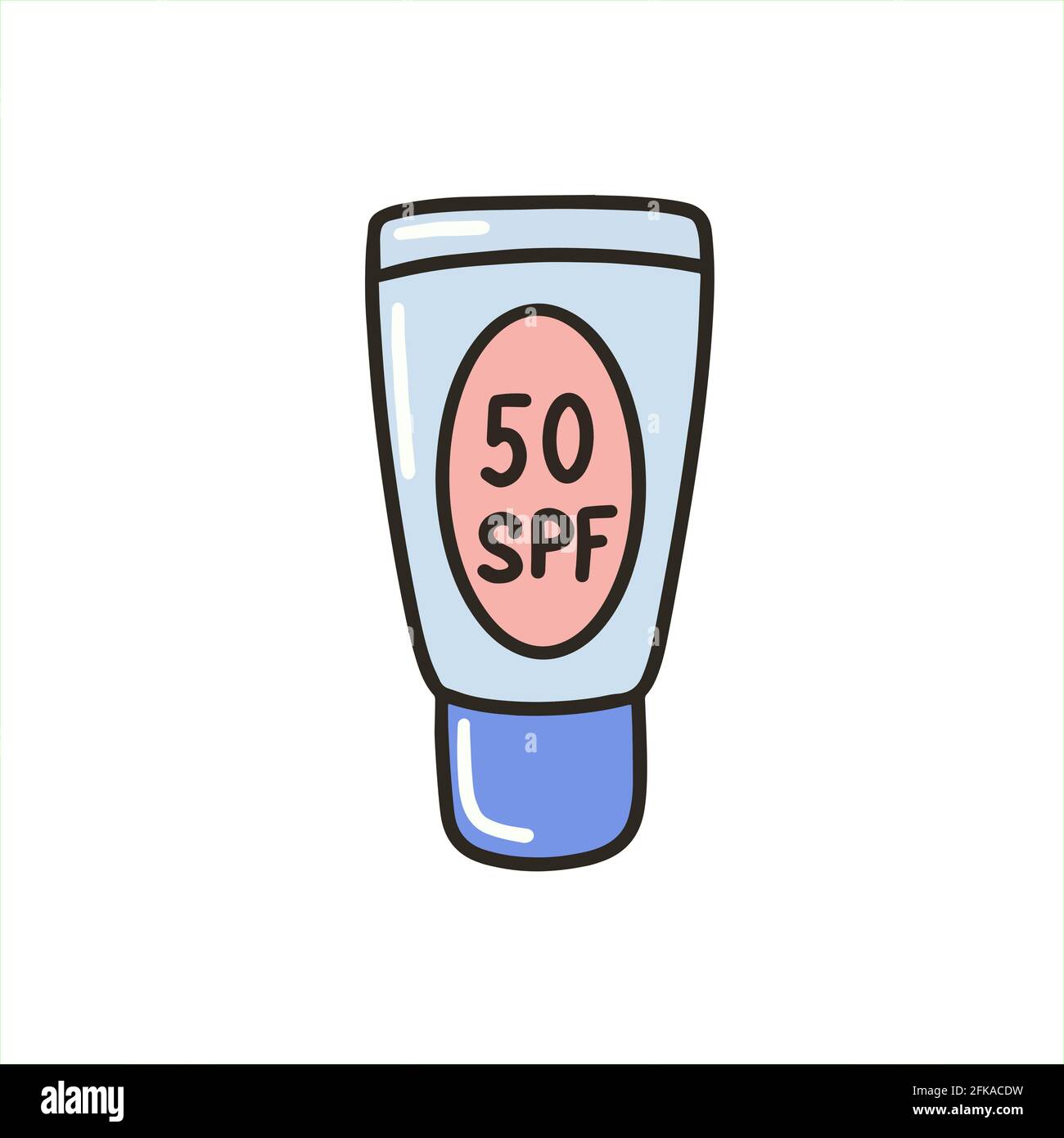 Packaging of SPF sunscreen. Sunscreen for the body Stock Vector Image & Art  - Alamy