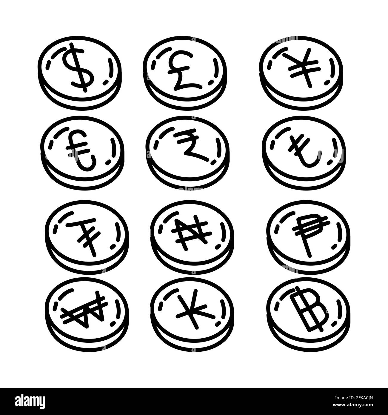 Digital yuan yen currency Black and White Stock Photos & Images - Alamy