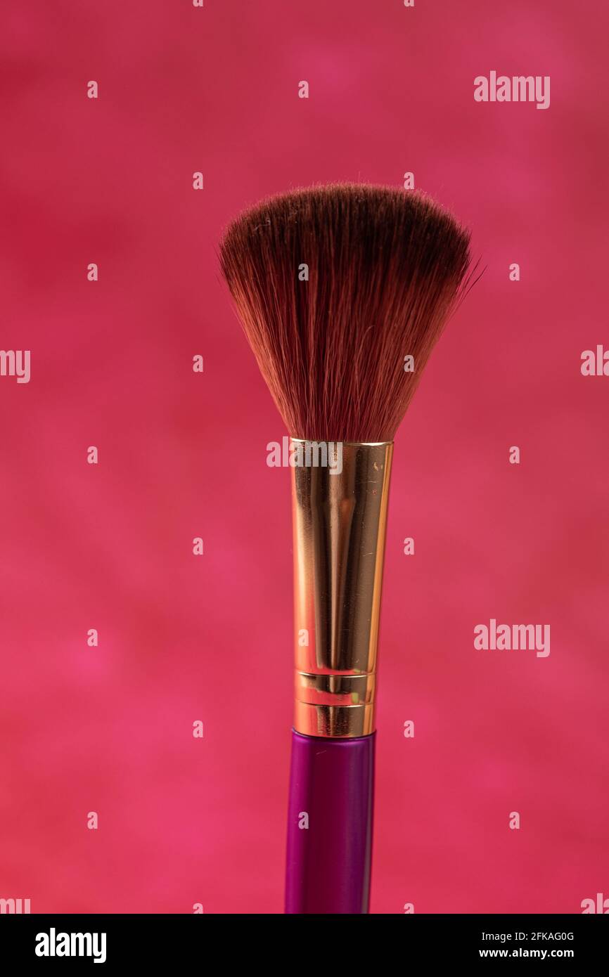 make up brush Stock Photo