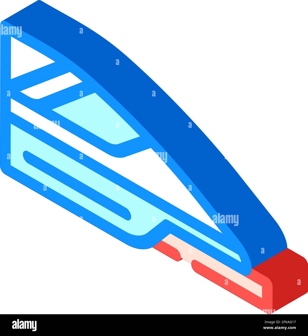high speed train isometric icon vector illustration Stock Vector Image ...