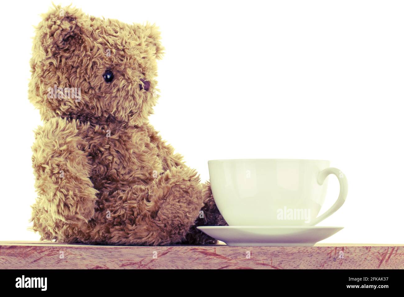 Cute Teddy Bear Beige Coffee Mug