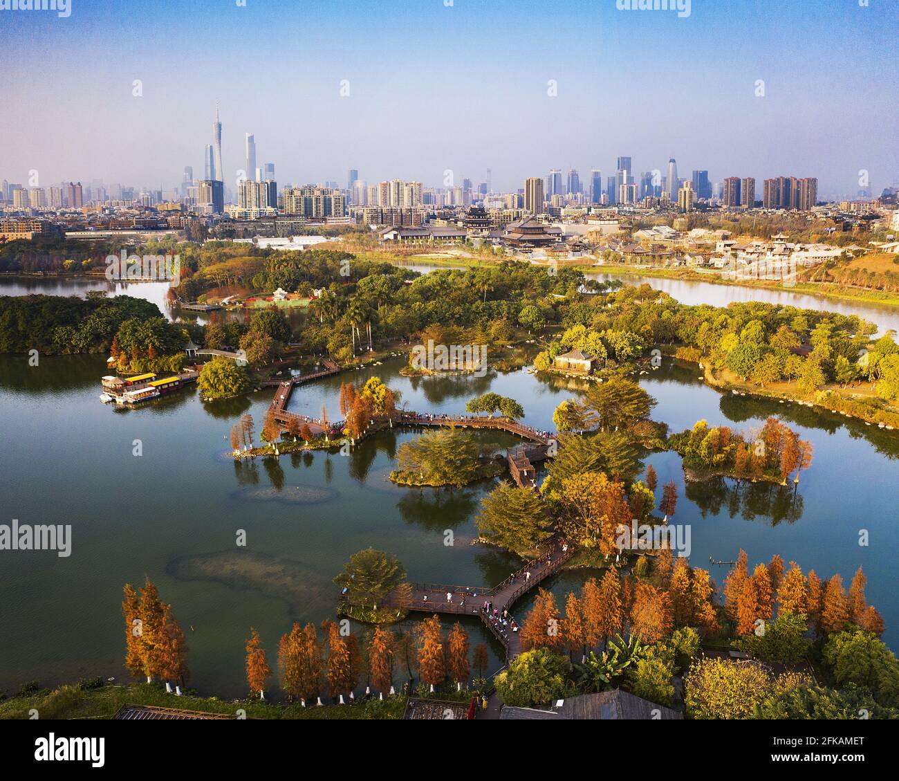 Haizu Guangzhou haizhu wetland park hi-res stock photography and images - Alamy