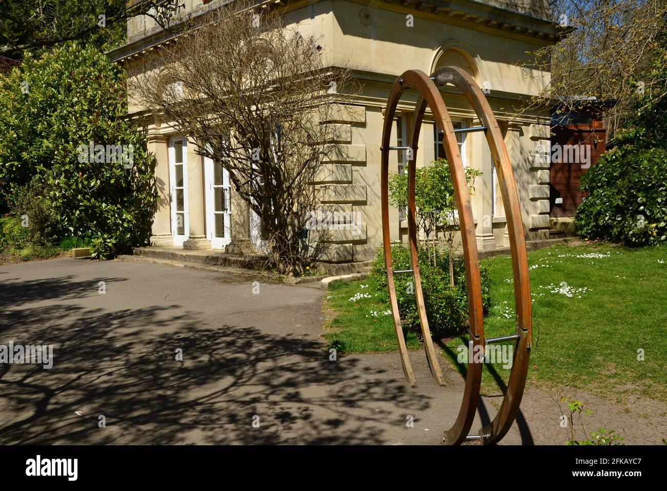 The Roman style Temple of Minerva, Botanical Gardens, Royal Victoria
