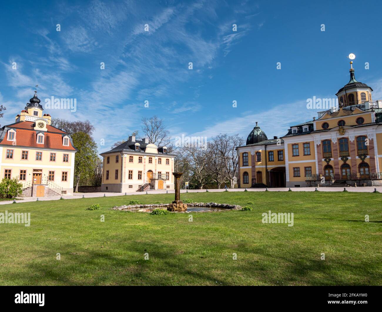 Belvedere Palace near Weimar in East Germany Stock Photo - Alamy
