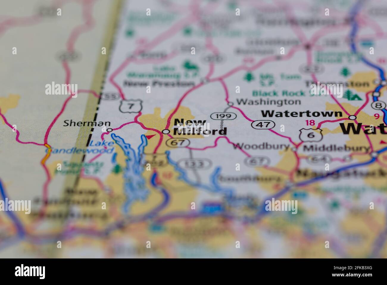 New Milford Map