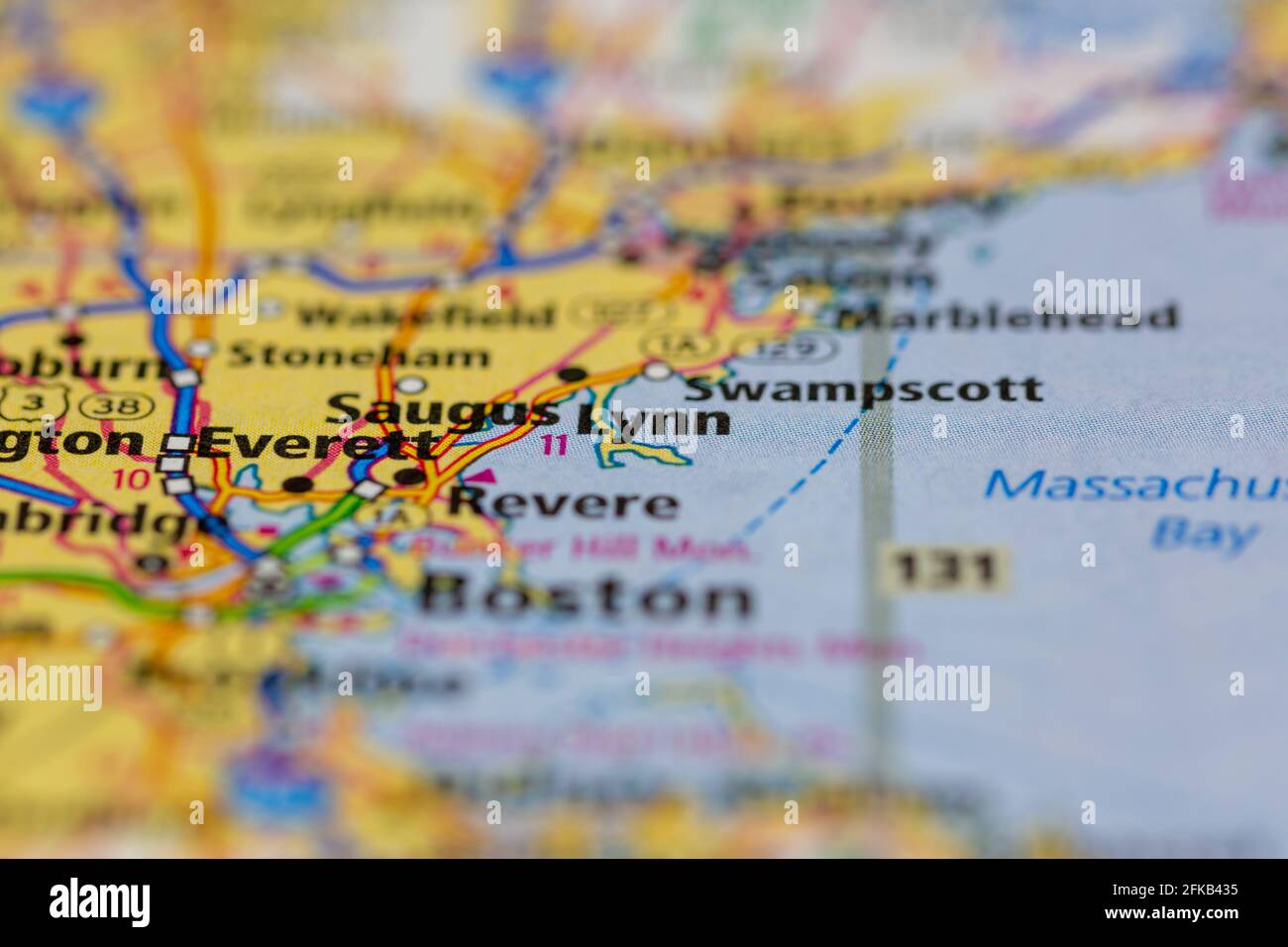 Lynn on a map hires stock photography and images Alamy