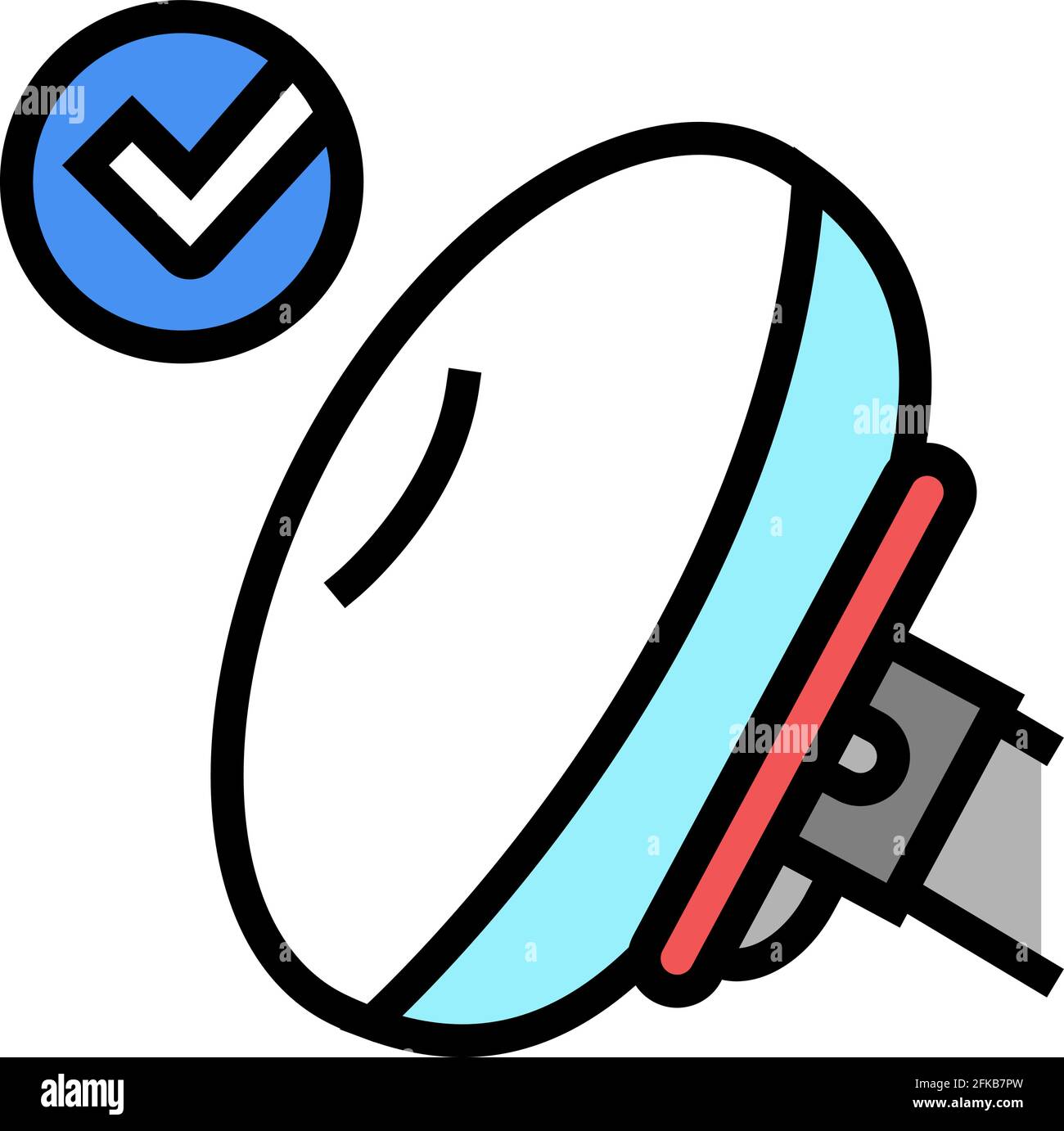 airbag testing car color icon vector illustration Stock Vector Image