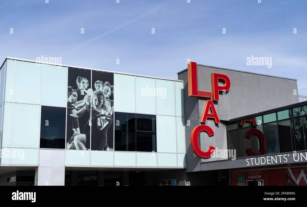 Lincoln performing arts center building University of Lincoln Stock ...