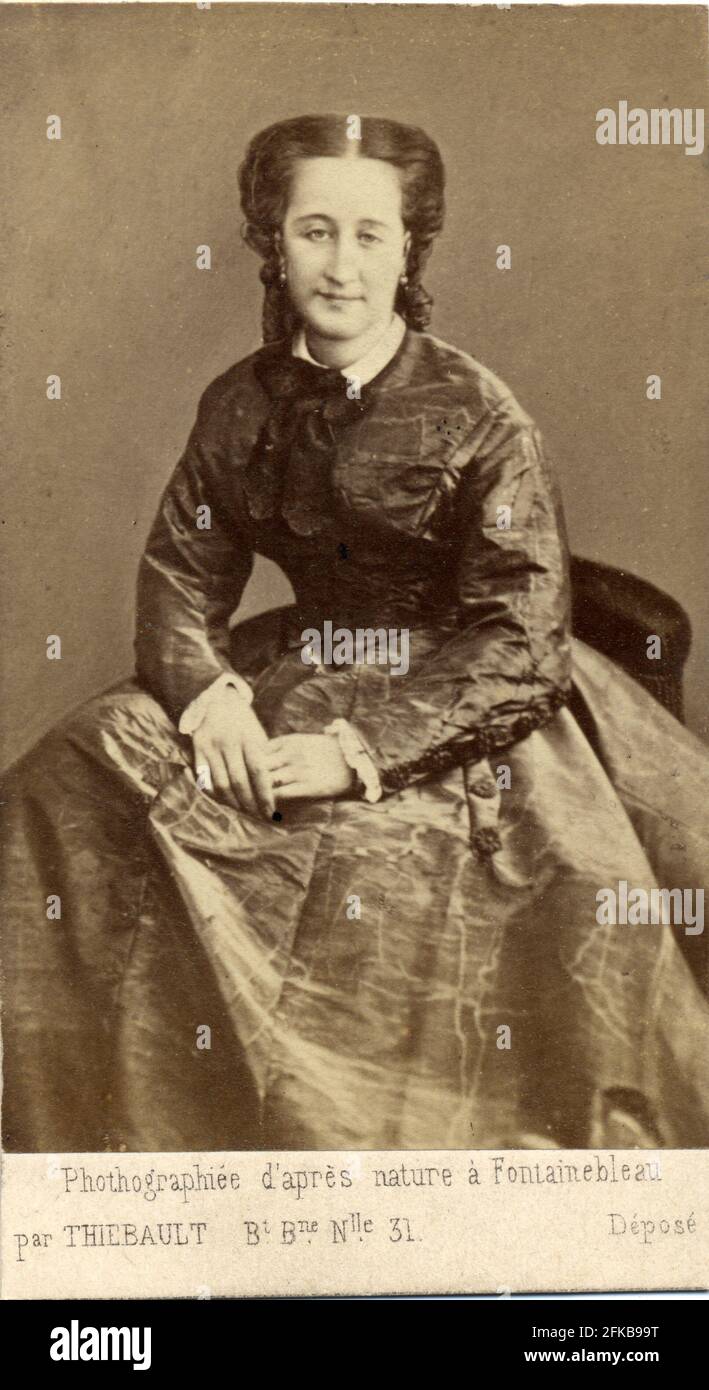 Eugenie de Montijo (1826-1920), 16th Countess of Teba, 15th Marchioness of  Ardales (1826-1920). Last