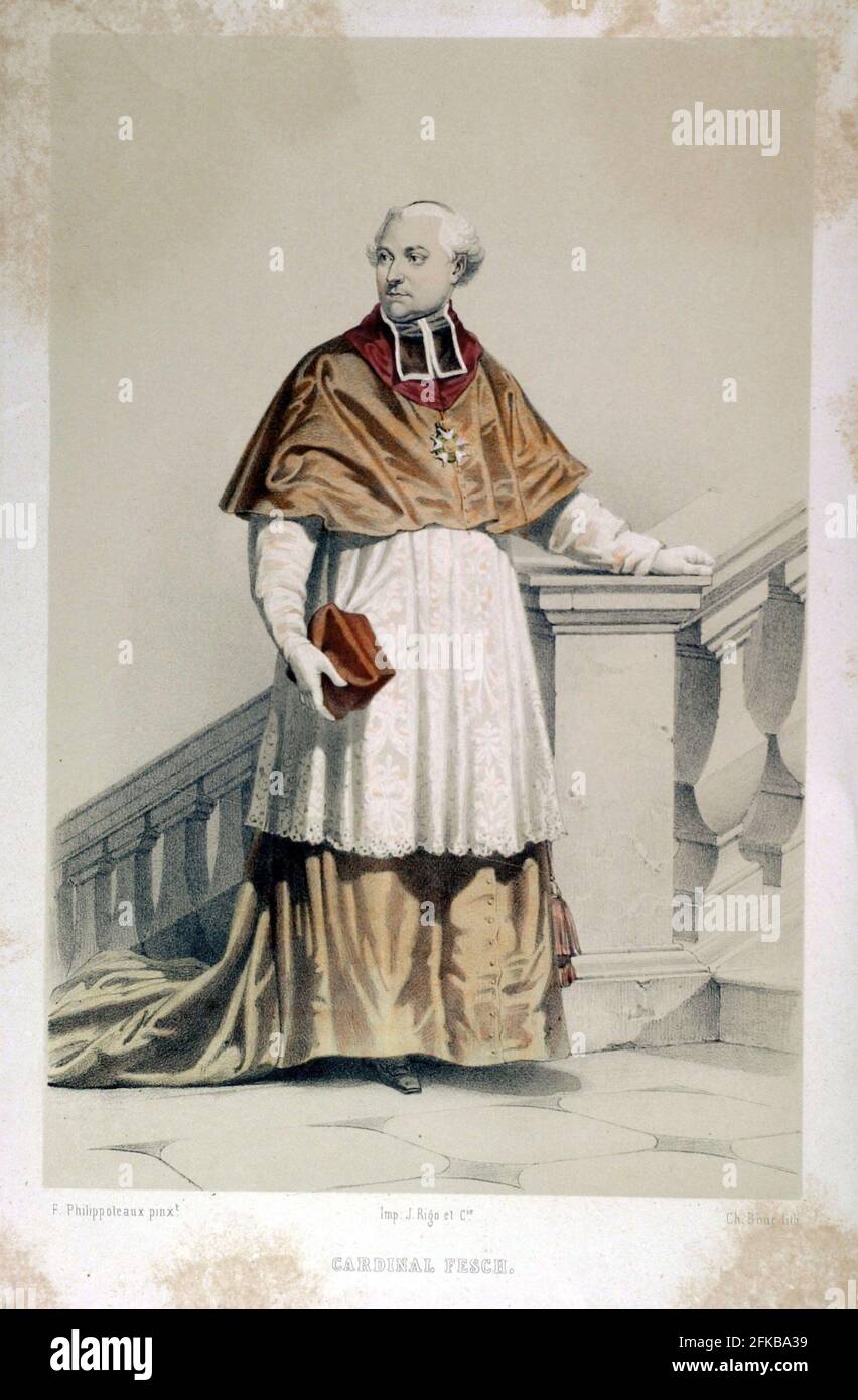 Cardinal Fesch. 17561838. Grand aumônier de France (Grand Almoner of