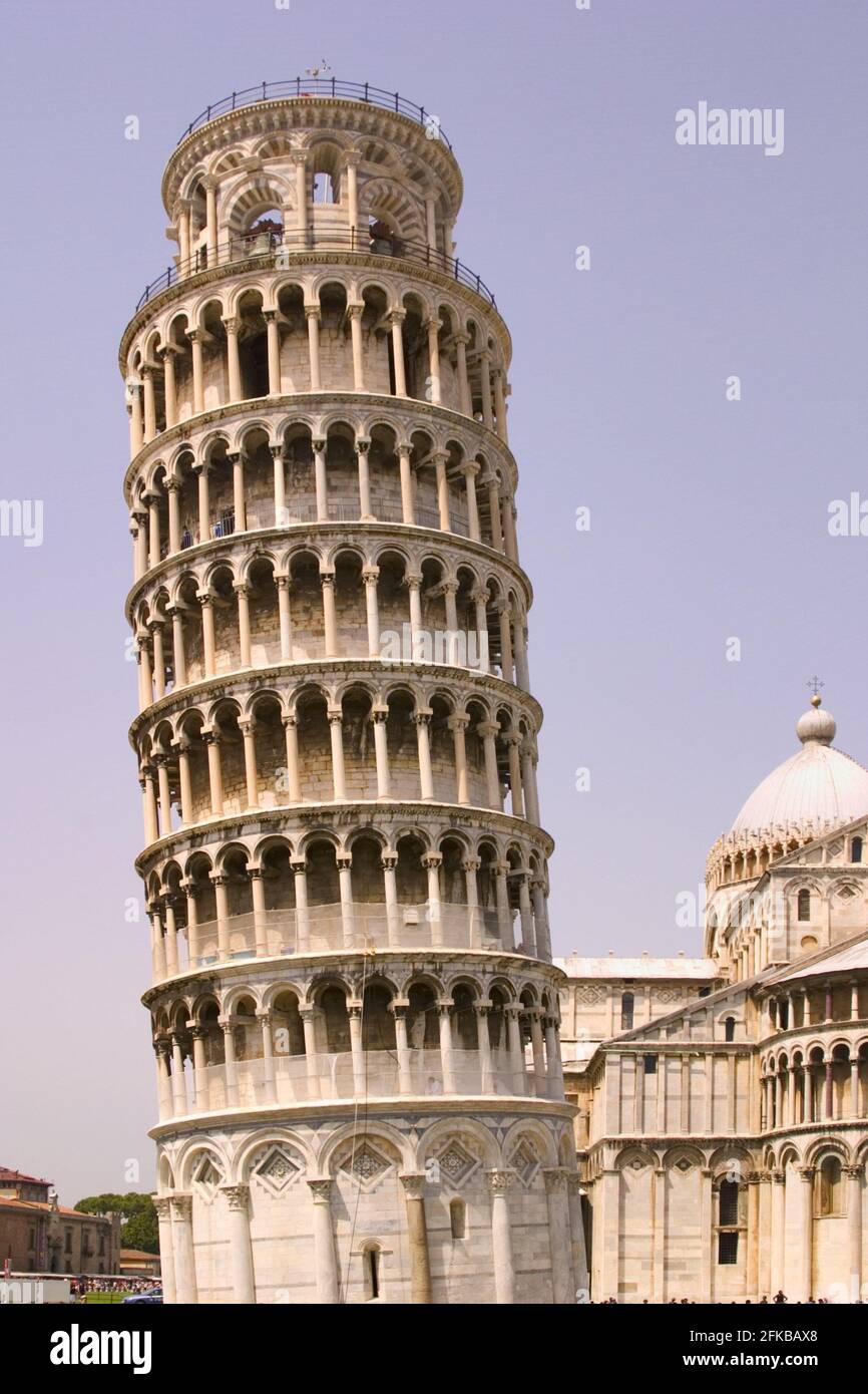 Pisa tower, Italy, Tuscany, Pisa Stock Photo